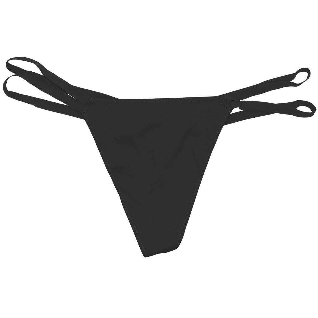 Strappy Back Microfiber Thong