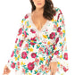 Reina Floral & Lace Robe