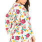 Reina Floral & Lace Robe
