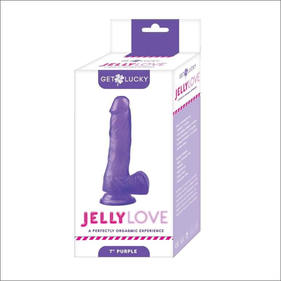 Get Lucky Jelly Love 7" Dildo