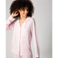 Pink Modal Button-Up Pajama Set