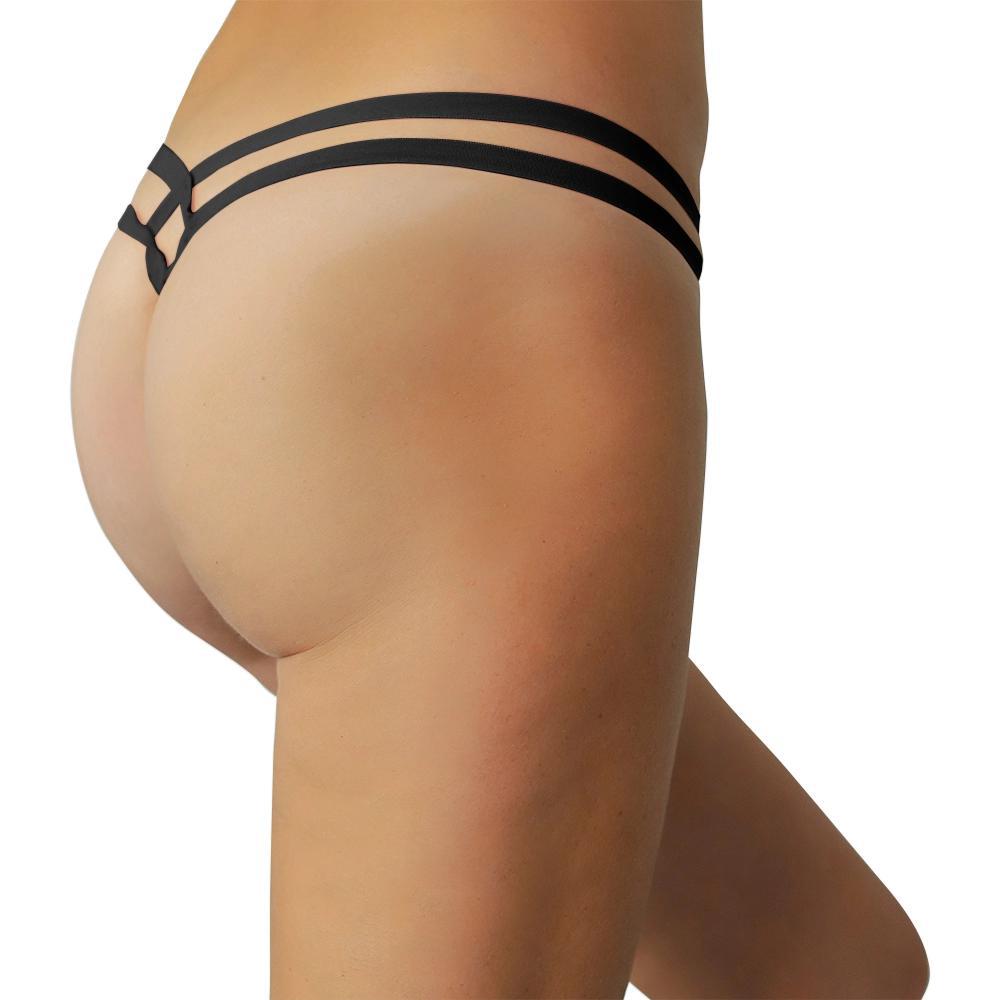 Strappy Back Microfiber Thong