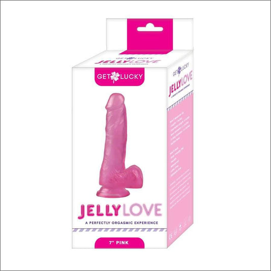 Get Lucky Jelly Love 7" Dildo